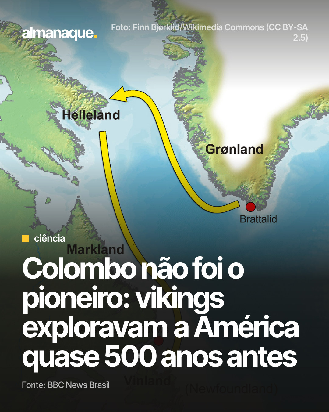ciência: Colombo não foi o pioneiro: vikings exploravam a América quase 500 anos antes